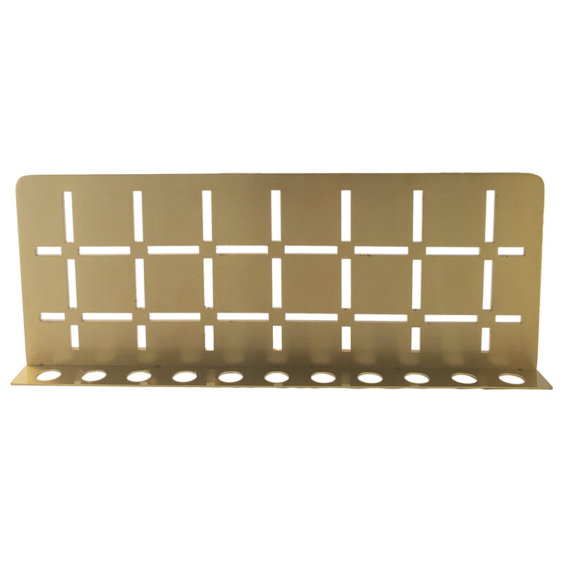 Stainless Steel Shower Shelf, Wall (Brushed Brass)